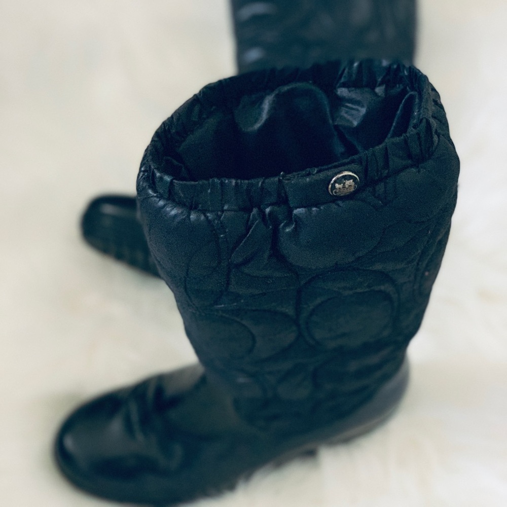 Coach all weather boots